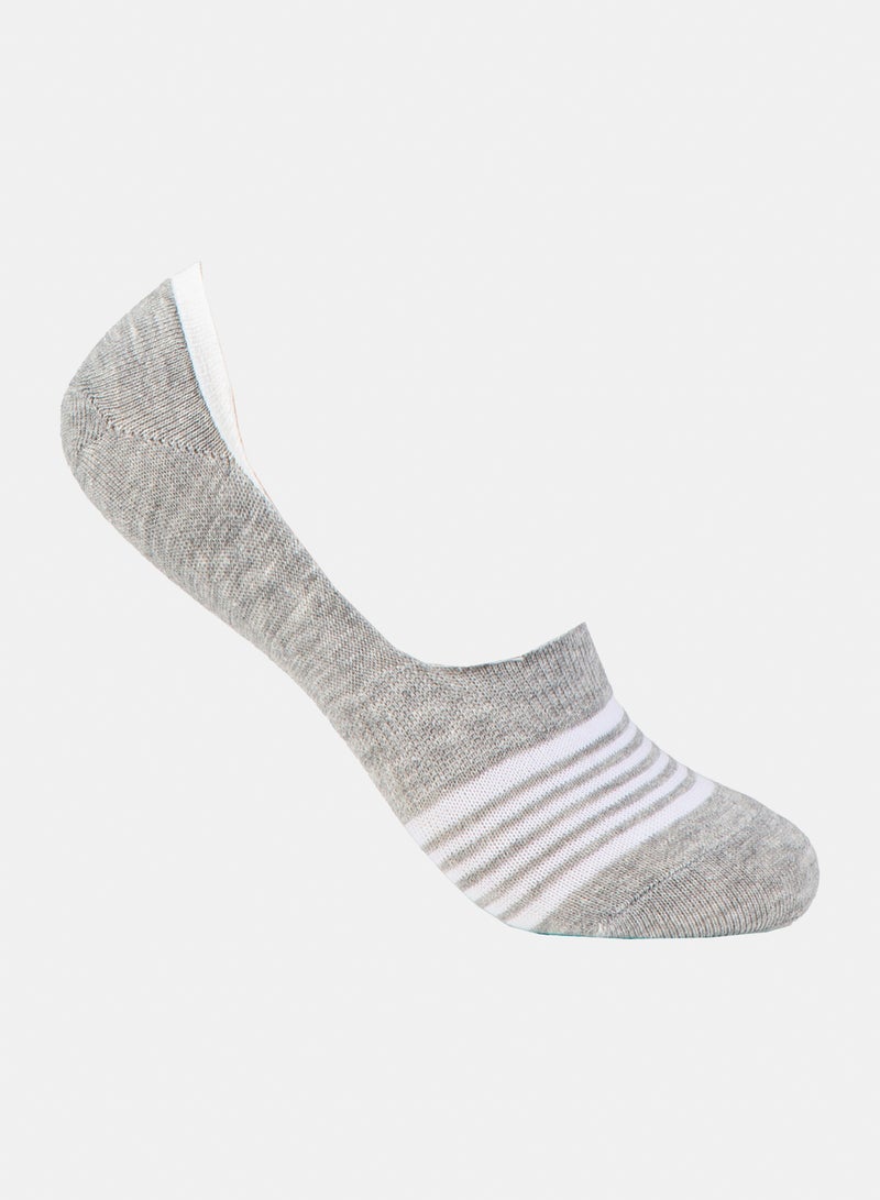 Odds Women's Pack of 3 Lycra invisible Patterned Socks - Image 3